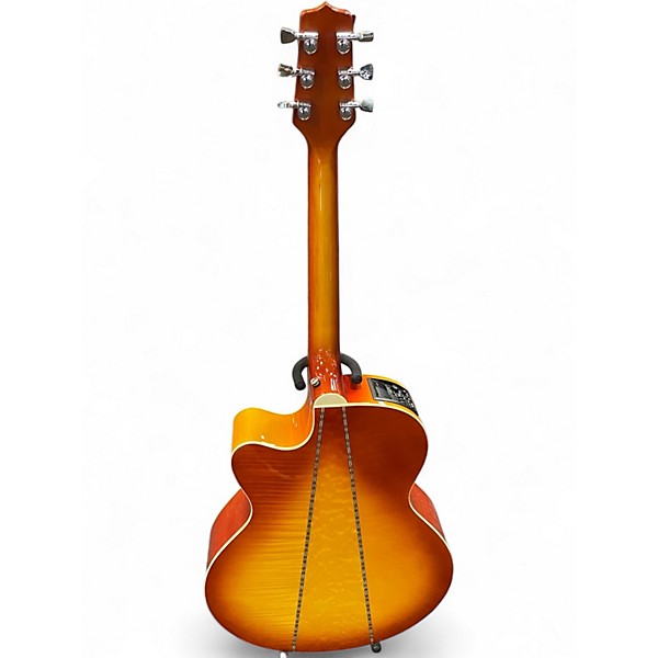 Used Takamine EG523SC 3 Tone Sunburst Acoustic Electric Guitar