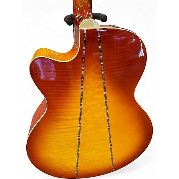 Used Takamine EG523SC 3 Tone Sunburst Acoustic Electric Guitar