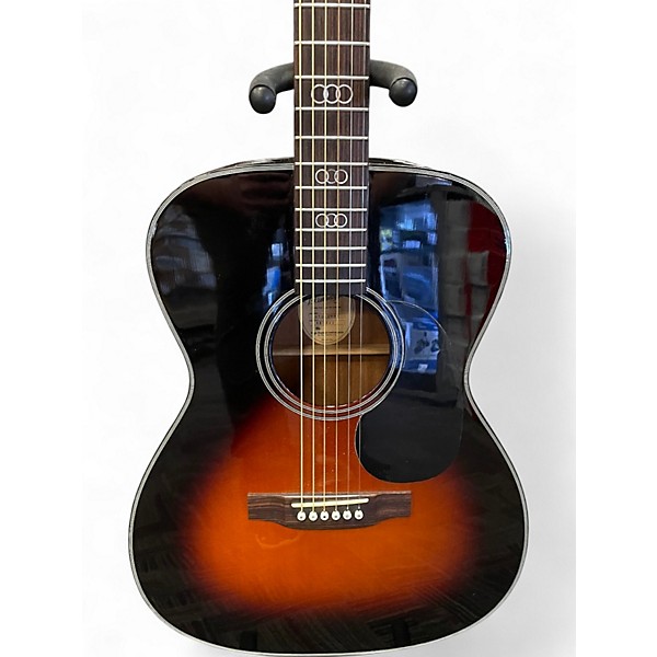 Used Blueridge BR343 Contemporary Series 000 2 Color Sunburst Acoustic Guitar