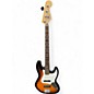 Used Fender Standard Jazz Bass 2 Color Sunburst Electric Bass Guitar thumbnail