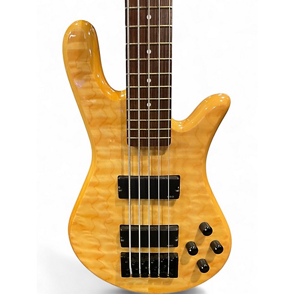 Used Spector Euro 5LX Natural Electric Bass Guitar