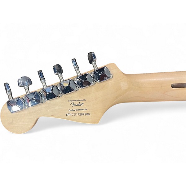 Used Squier Bullet Stratocaster Shoreline Gold Solid Body Electric Guitar