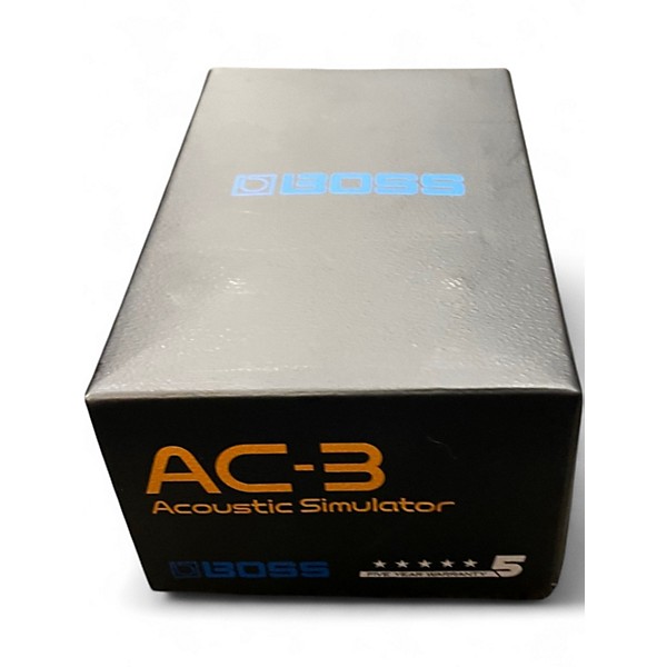 Used BOSS AC3 Acoustic Simulator Effect Pedal