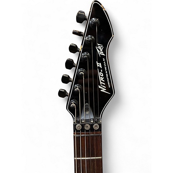 Used Peavey Nitro II Black Solid Body Electric Guitar
