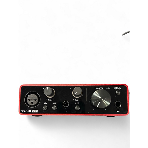 Used Focusrite Scarlett Solo Gen 3 Audio Interface
