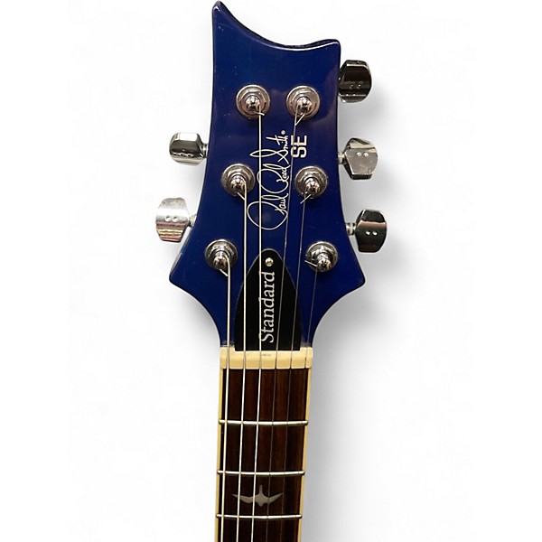 Used Prs Se Standard 24 Blue Solid Body Electric Guitar