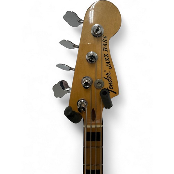 Used Fender Geddy Lee Signature Jazz Bass Black Electric Bass Guitar