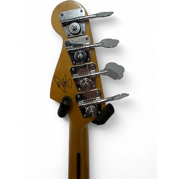 Used Fender Geddy Lee Signature Jazz Bass Black Electric Bass Guitar