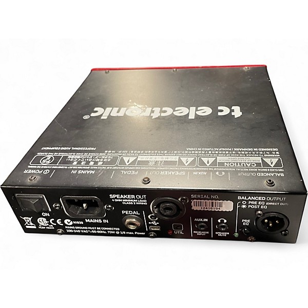 Used TC Electronic BH250 250W Bass Amp Head