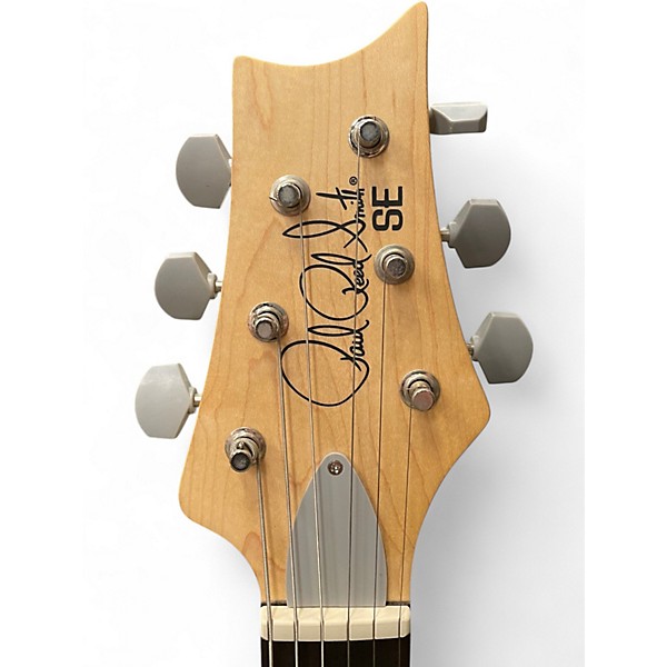 Used PRS SE Silver Sky Stone Blue Solid Body Electric Guitar