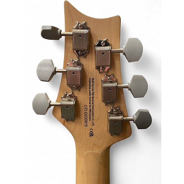 Used PRS SE Silver Sky Stone Blue Solid Body Electric Guitar