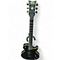 Used Schecter Guitar Research Blackjack ATX Single Cut Ebony Solid Body Electric Guitar thumbnail