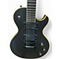 Used Schecter Guitar Research Blackjack ATX Single Cut Ebony Solid Body Electric Guitar