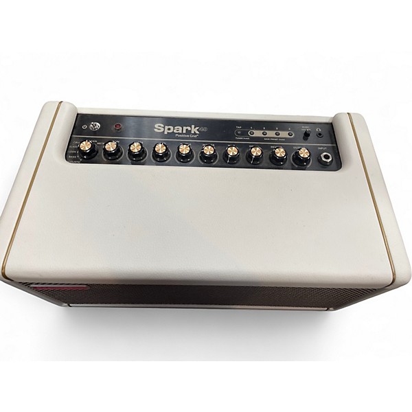 Used Positive Grid Spark 40 Cream Guitar Combo Amp