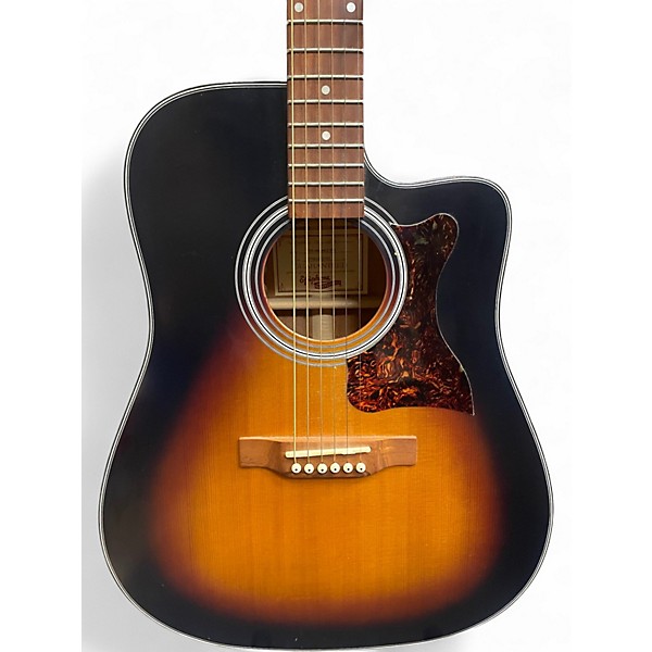 Used Epiphone DR400MCE Sunburst Acoustic Electric Guitar