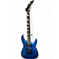 Used 2024 Jackson JS22 Dinky Metallic Blue Solid Body Electric Guitar thumbnail