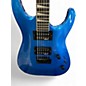 Used 2024 Jackson JS22 Dinky Metallic Blue Solid Body Electric Guitar