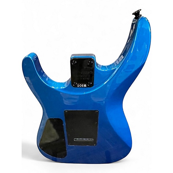 Used 2024 Jackson JS22 Dinky Metallic Blue Solid Body Electric Guitar