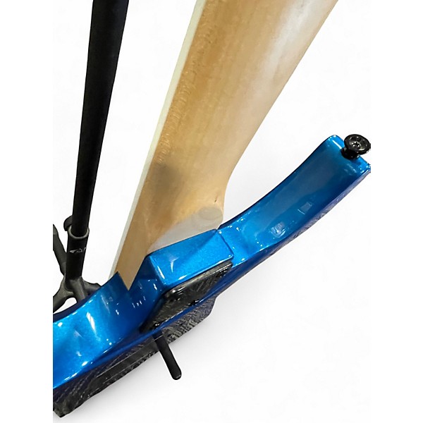 Used 2024 Jackson JS22 Dinky Metallic Blue Solid Body Electric Guitar