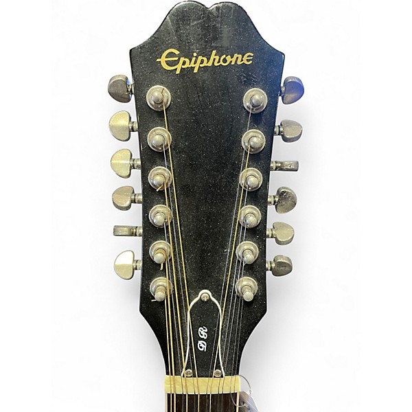 Used Epiphone DR212 Natural 12 String Acoustic Guitar