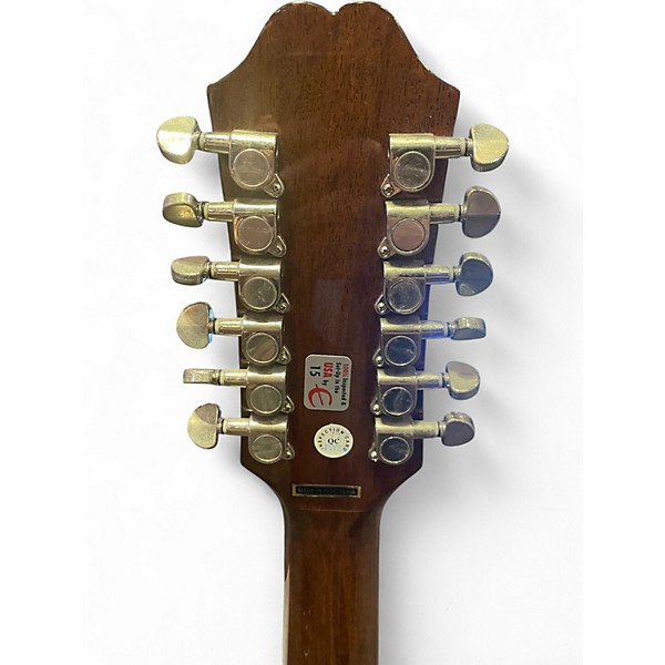 Used Epiphone DR212 Natural 12 String Acoustic Guitar