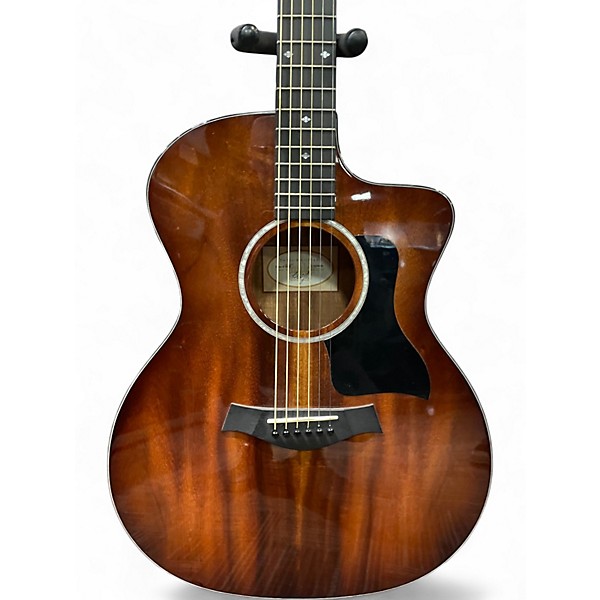 Used Taylor 224CEKDLX Tobacco Burst Acoustic Electric Guitar