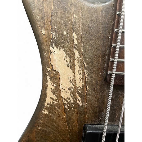 Used Spector 5 STRING Natural Electric Bass Guitar