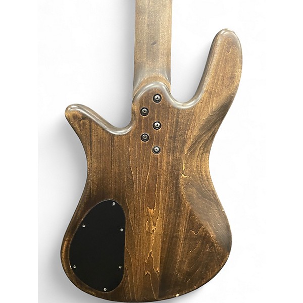 Used Spector 5 STRING Natural Electric Bass Guitar