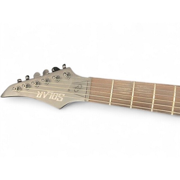 Used Solar Guitars e1.6 Satin Black Solid Body Electric Guitar