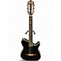 Used Ibanez TOD10N Black Flat Classical Acoustic Electric Guitar thumbnail
