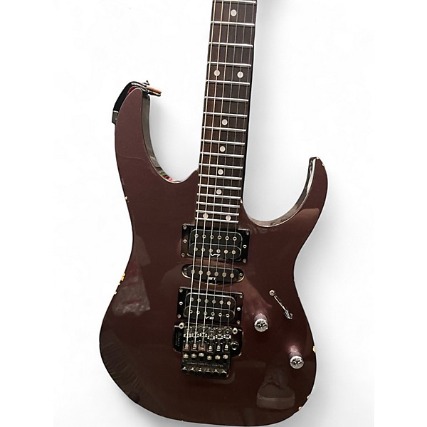 Vintage 1998 Ibanez RG470 Cherry Fudge Solid Body Electric Guitar