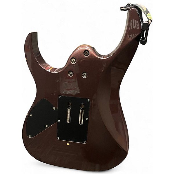 Vintage 1998 Ibanez RG470 Cherry Fudge Solid Body Electric Guitar