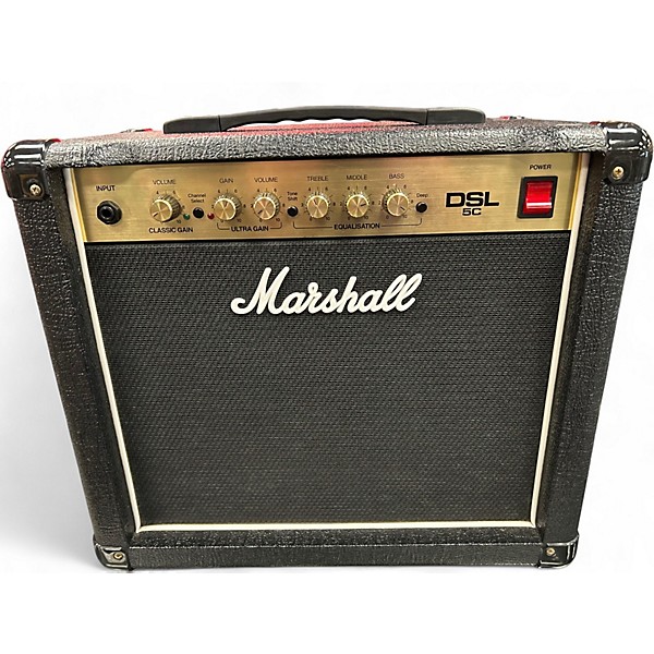 Used Marshall DSL5C 5W 1x10 Tube Guitar Combo Amp