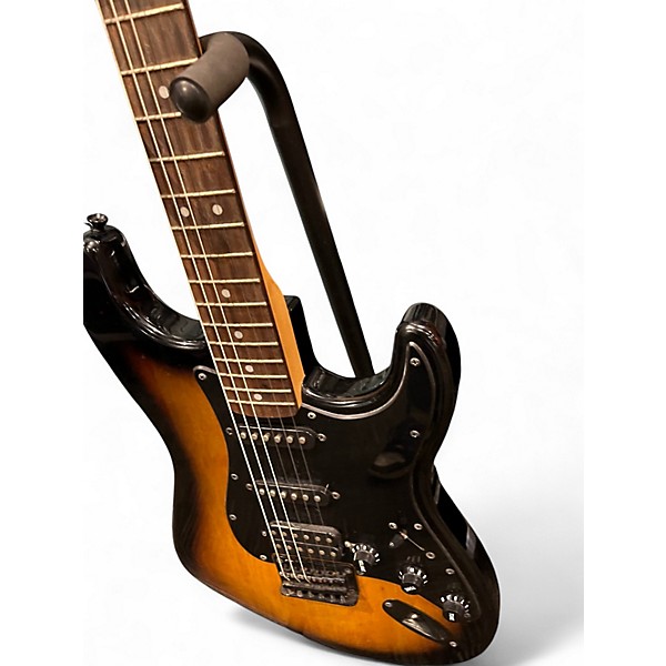 Used Squier Stratocaster HSS Tobacco Solid Body Electric Guitar