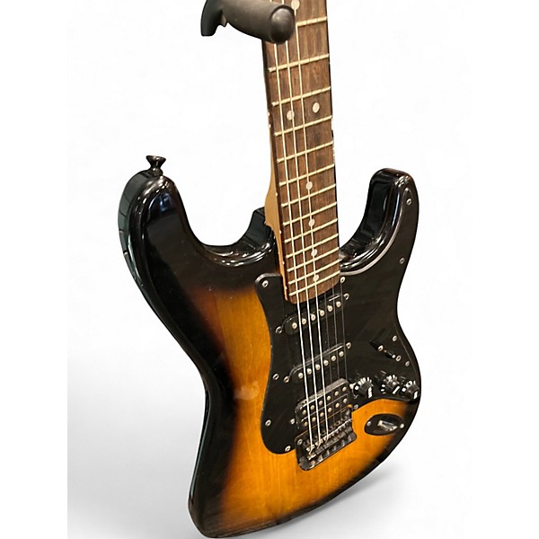 Used Squier Stratocaster HSS Tobacco Solid Body Electric Guitar