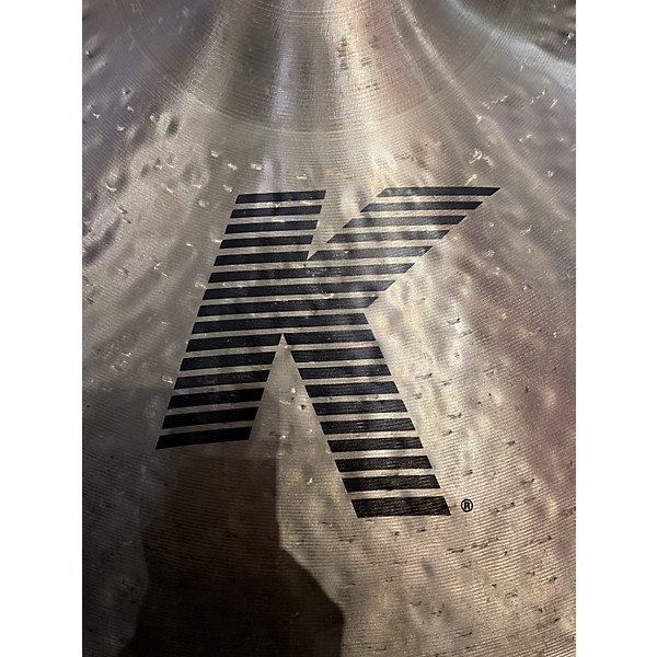 Used Zildjian  22in K CUSTOM DARK RIDE Cymbal
