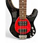 Used Ernie Ball Music Man Sterling HH Black Electric Bass Guitar