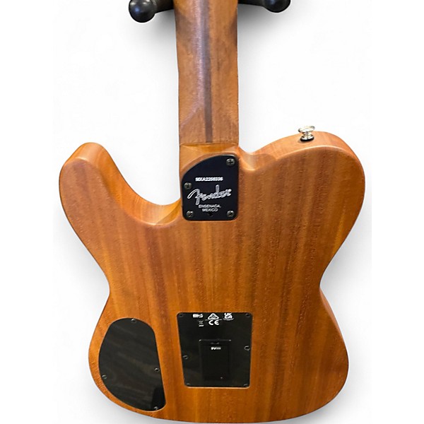 Used Fender Acoustasonic Player Telecaster BRUSHED BLACK Acoustic Electric Guitar