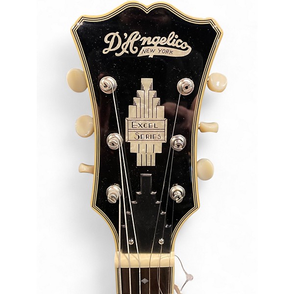 Used D'Angelico Excel Mini DC Tour Wine Red Hollow Body Electric Guitar