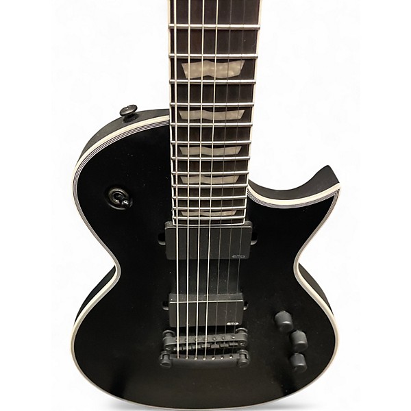 Used ESP LTD EC407 Black Solid Body Electric Guitar