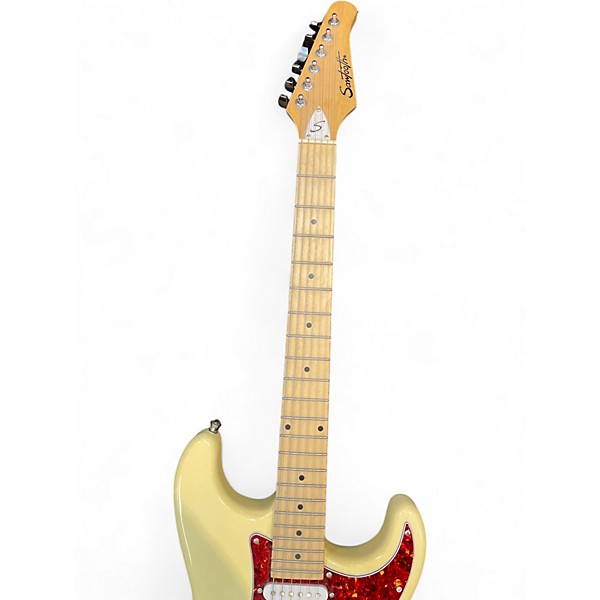 Used Sawtooth ES Series Vintange Blonde Solid Body Electric Guitar