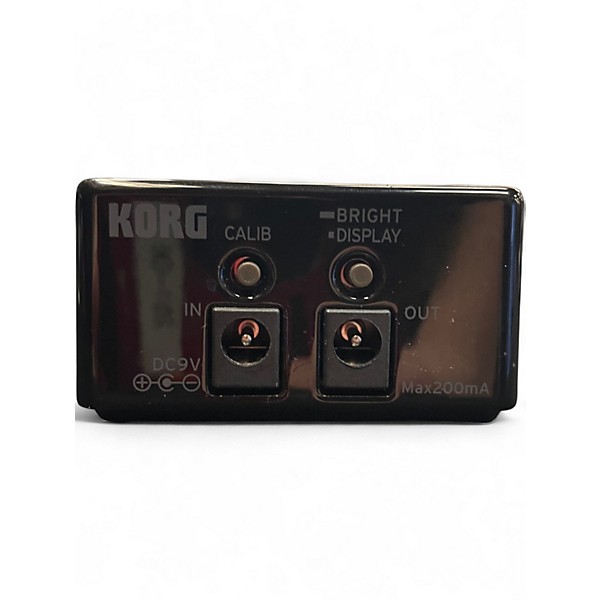 Used KORG PB01 Pitchblack Chromatic Tuner Pedal