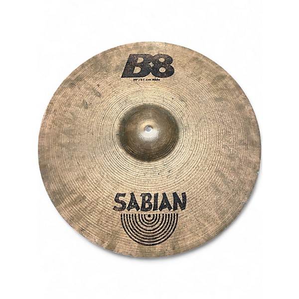 Used SABIAN 20in B8 Ride Cymbal