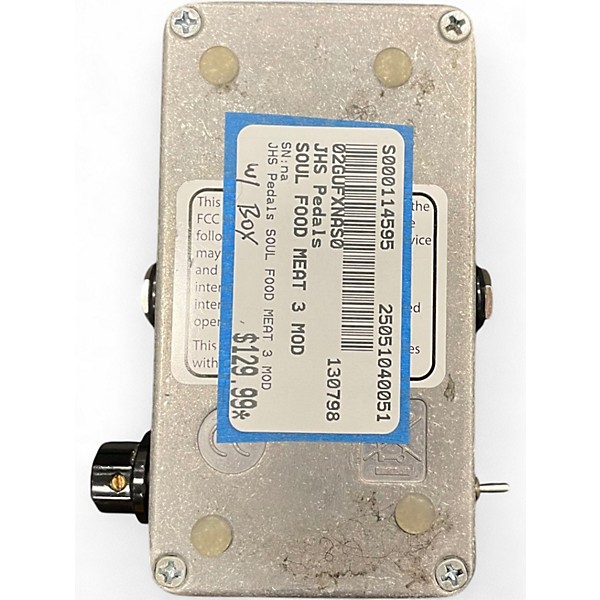 Used Electro-Harmonix Soul Food Overdrive MEAT 3 MOD Effect Pedal