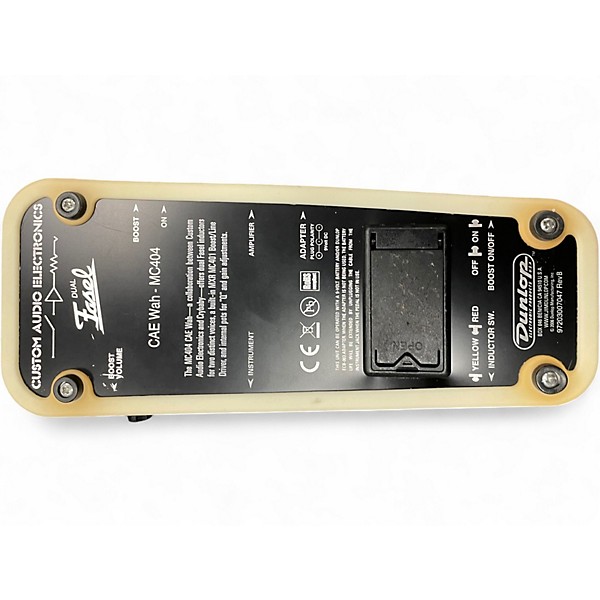 Used Custom Audio Electronics CAE WAH MC404 Effect Pedal