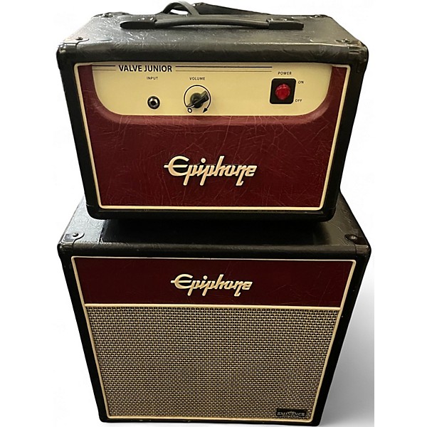Used Epiphone VALVE JR HEAD WITH EXTENSION CABINET Guitar Stack