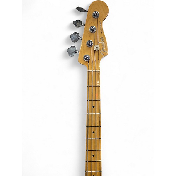 Used Fender American Professional Precision Bass Olympic White Electric Bass Guitar