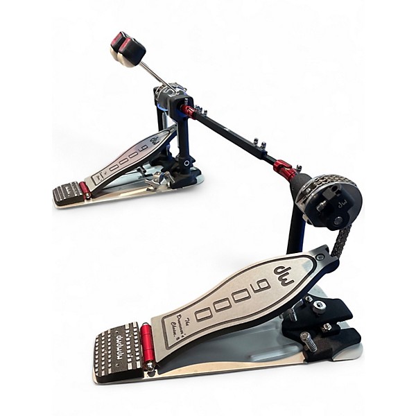 Used DW 9000 Series Double Double Bass Drum Pedal