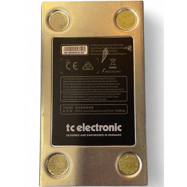 Used TC Electronic FLOURESCENCE Effect Pedal