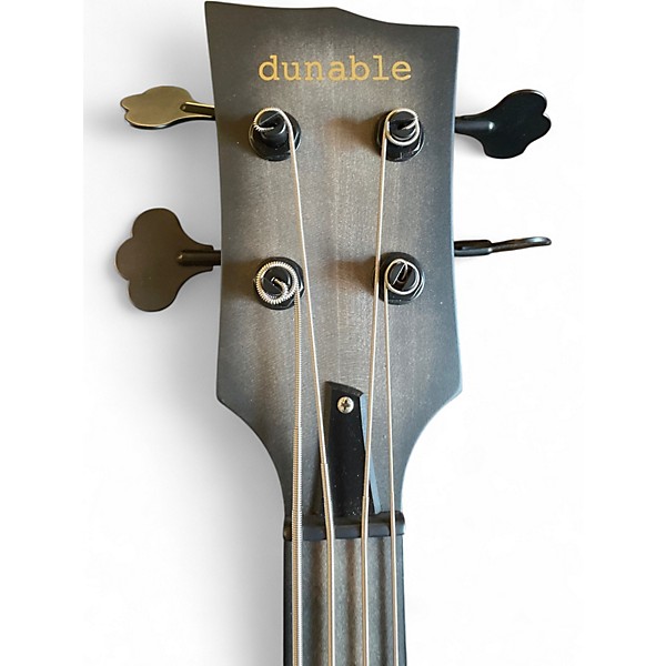 Used 2020 Dunable Guitars Custom Order USA Bass Trans Black Electric Bass Guitar